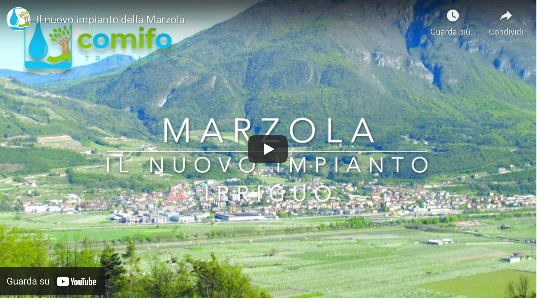 Il nuovo impianto della Marzola