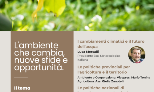 L'ambiente che cambia, nuove sfide e opportunità.