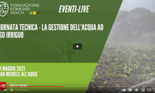 La gestione dell'acqua ad uso irriguo: il video della giornata tecnica