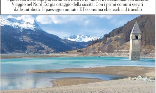 Speciale "La grande agonia". Approfondimento sulla siccità tratto da "la Repubblica" del 26.03.23